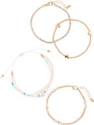 BP. Set of 4 Bracelets