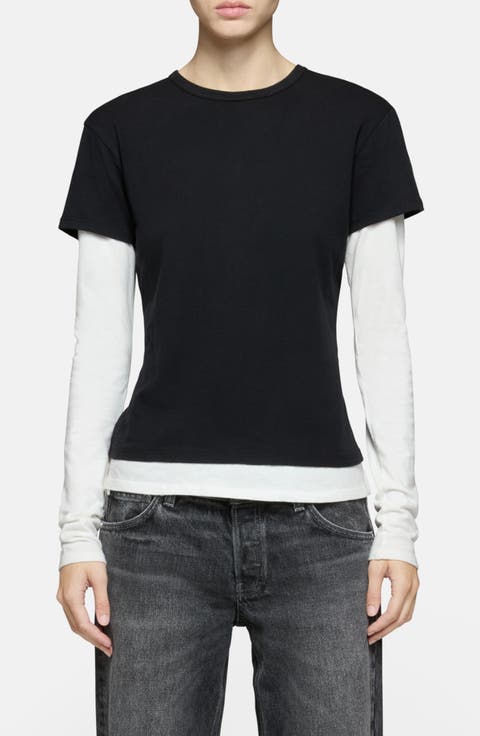 Rory Layered Long Sleeve T-Shirt