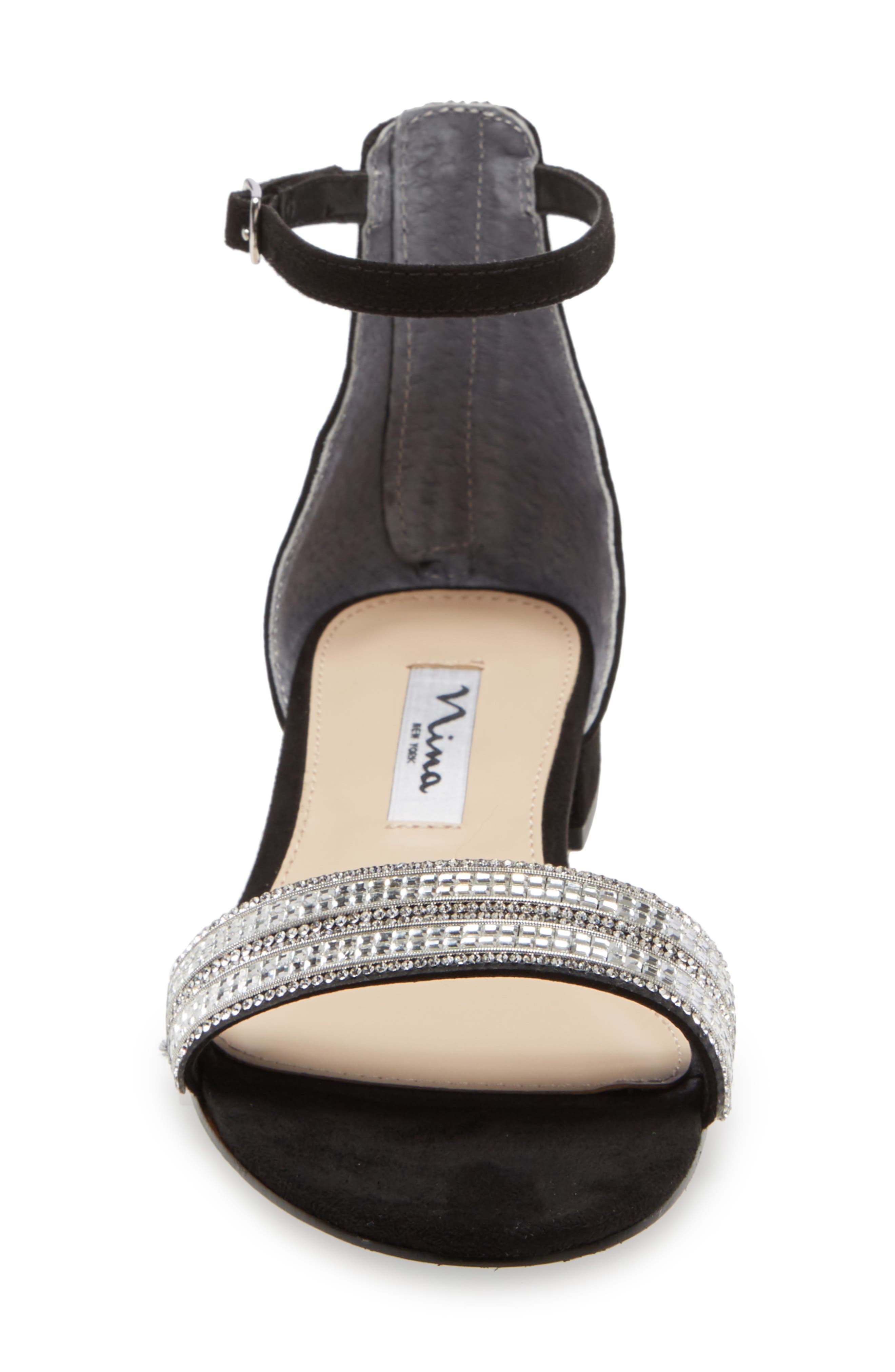 Nina Stevi Ankle Strap Sandal, Alternate, color, 