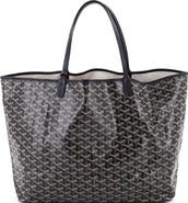 Pre-Owned Goyard Saint Louis Tote Coated Canvas GM