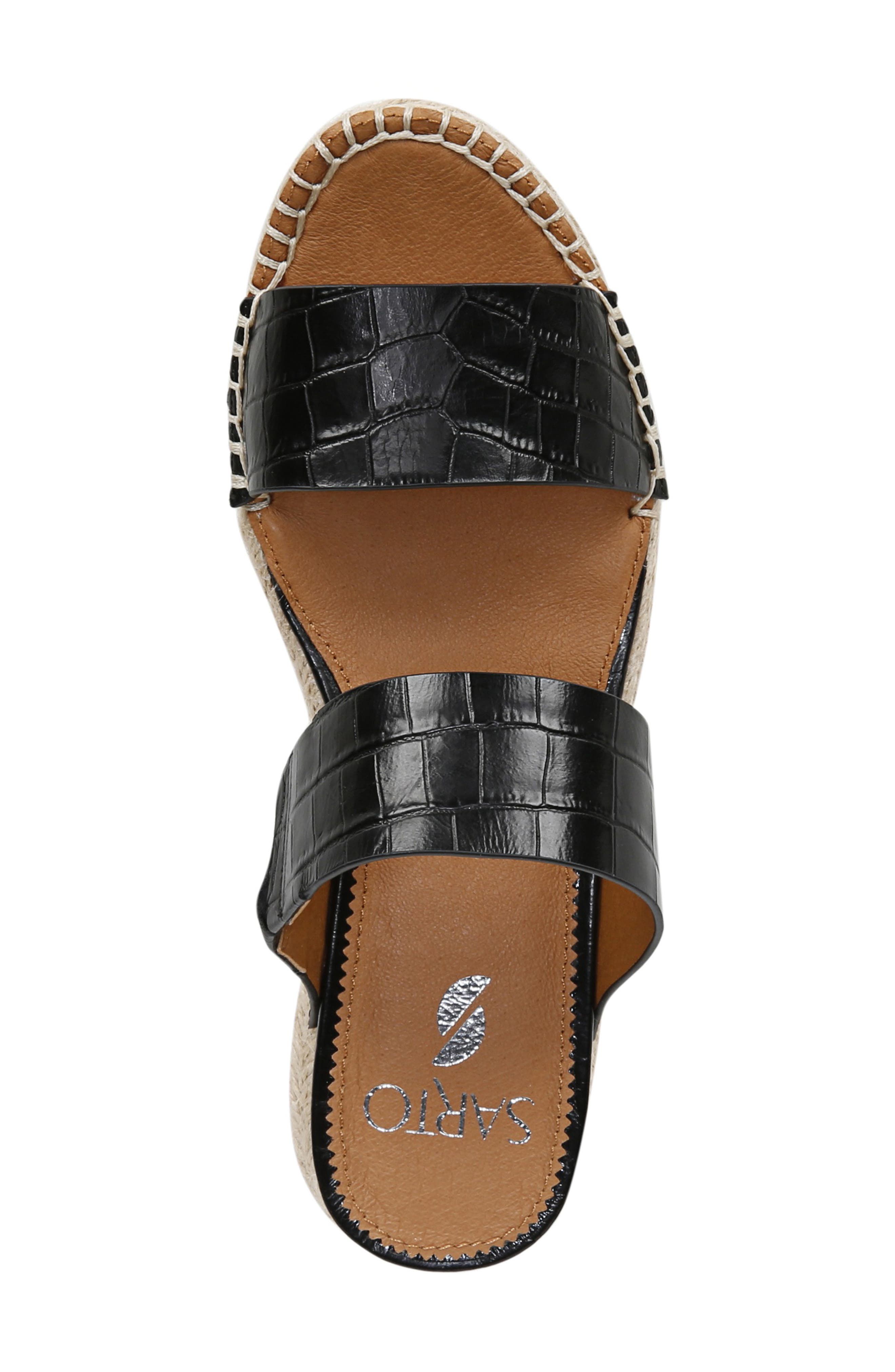 SARTO by Franco Sarto Cappy Wedge Slide Sandal, Alternate, color, 