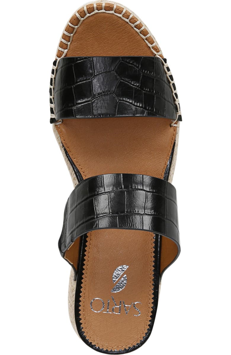 SARTO by Franco Sarto Cappy Wedge Slide Sandal, Alternate, color,