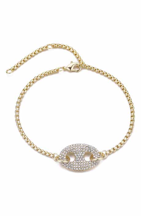 Adornia Crystal Mariner Bracelet