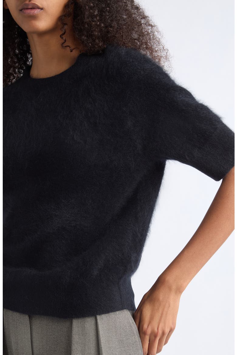 Julia Cashmere Sweater, Alternate, color, BLACK