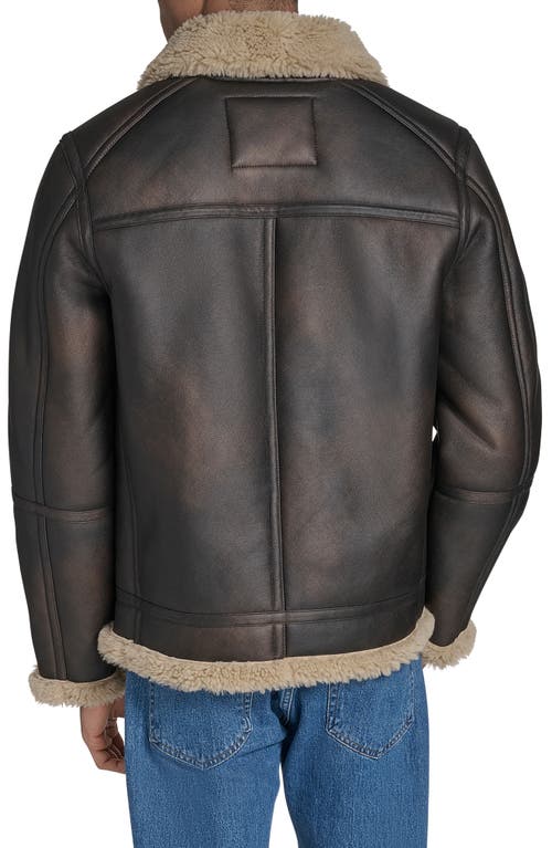 Levi's® Faux Shearling Aviator Rancher Jacket In Gray