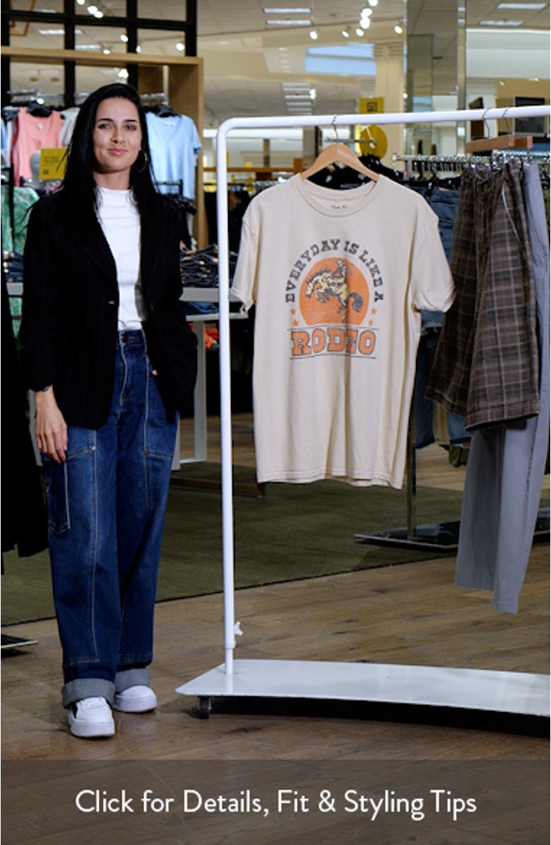 Everyday is Like a Rodeo Graphic T-Shirt, sales video thumbnail