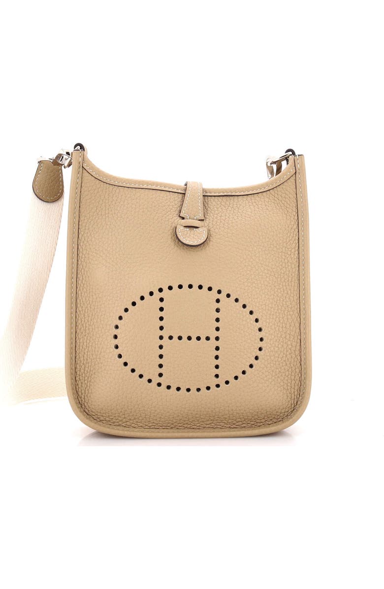 Pre-Owned Hermes Evelyne Bag Gen III Clemence TPM, Main, color, Trench