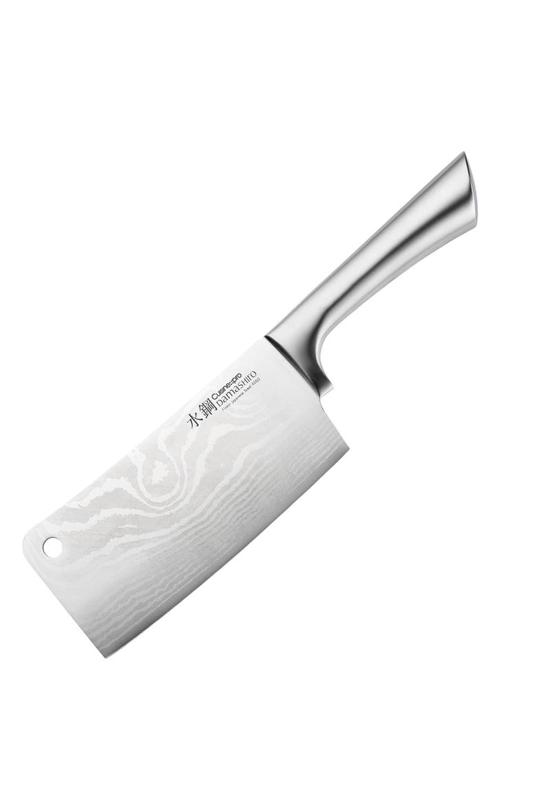 Damashiro® 6.5" Cleaver, Main, color, Silver