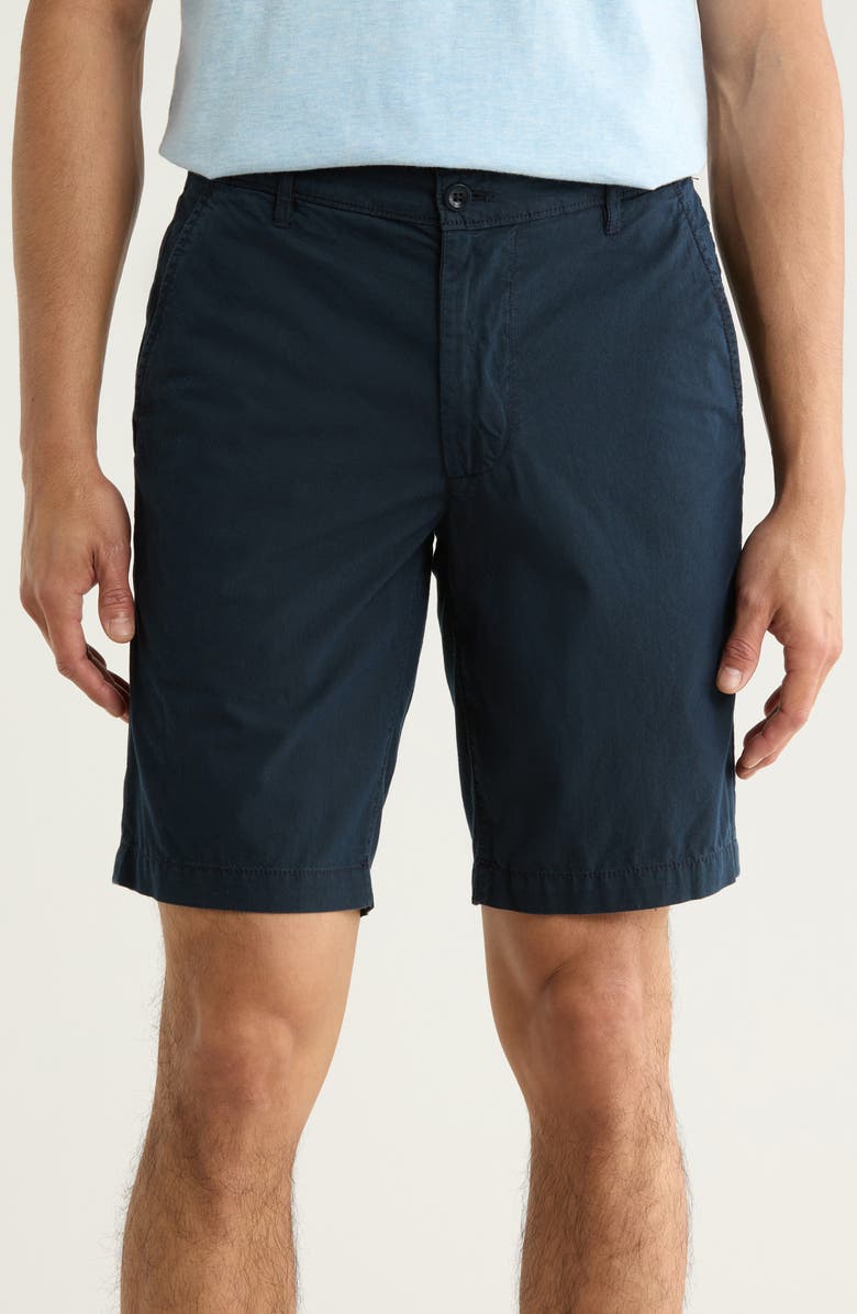 AG Griffin Cotton Blend Shorts, Main, color, Light Navy