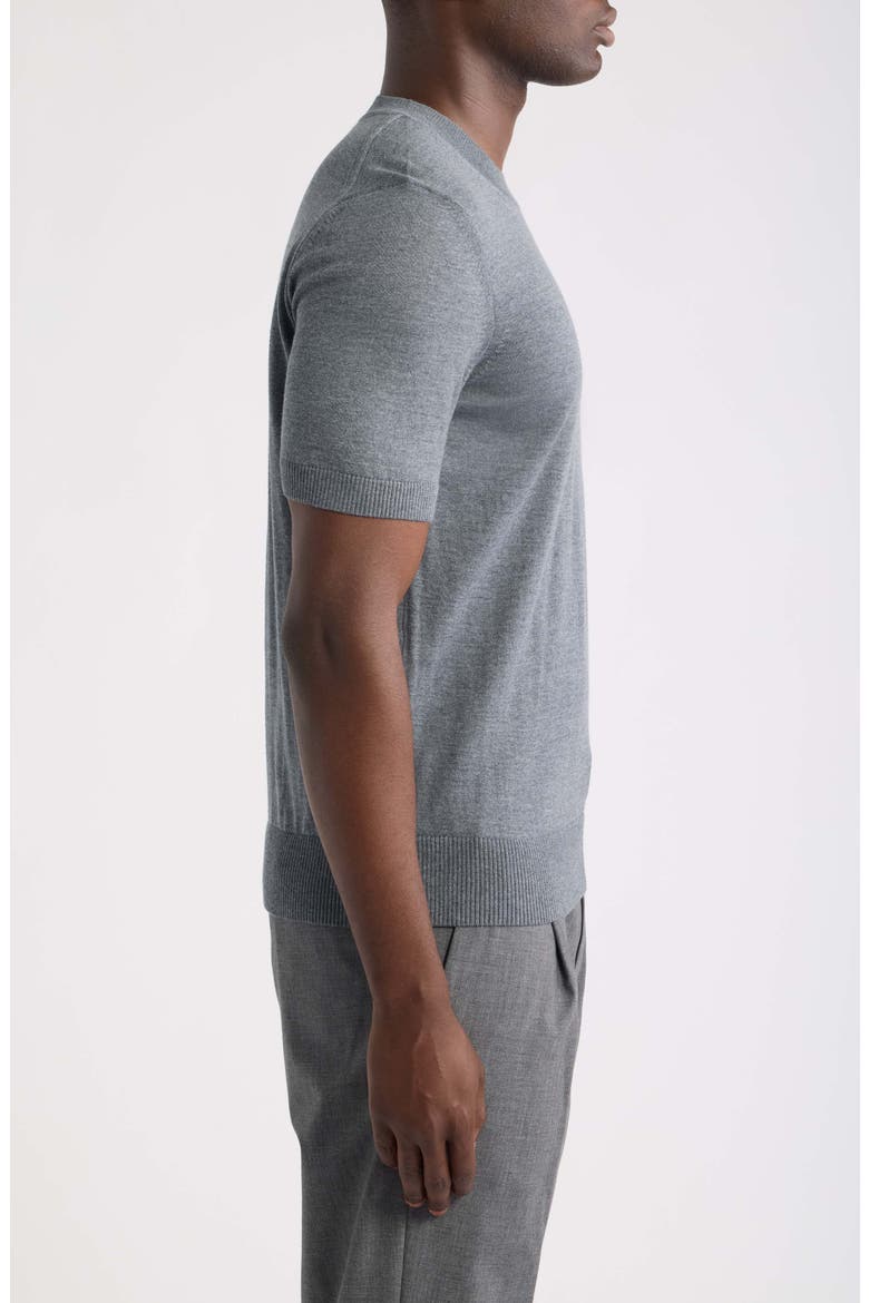 Umauro Wool Knit T-Shirt, Alternate, color, MEDIUM GREY