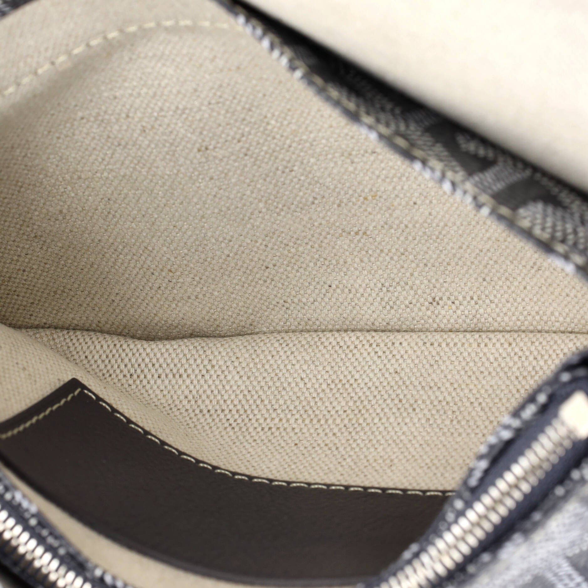 Plumet Clutch Wallet Coated Canvas, Alternate, color, Grey
