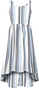 Truly Me Kids' Stripe Cutout Dress