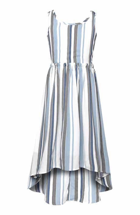 Kids' Stripe Cutout Dress