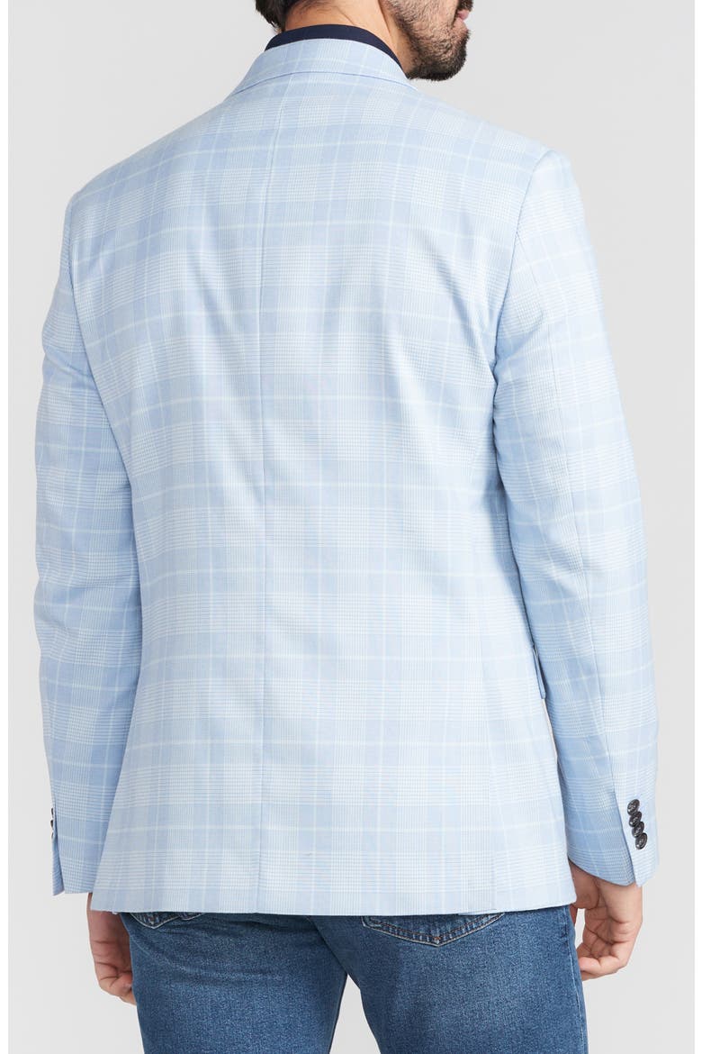 Plaid Sport Coat, Alternate, color, BLUE
