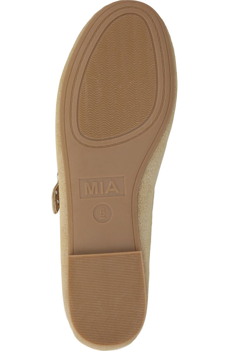 MIA Ulani Grommet Mary Jane Flat, Alternate, color, Sand