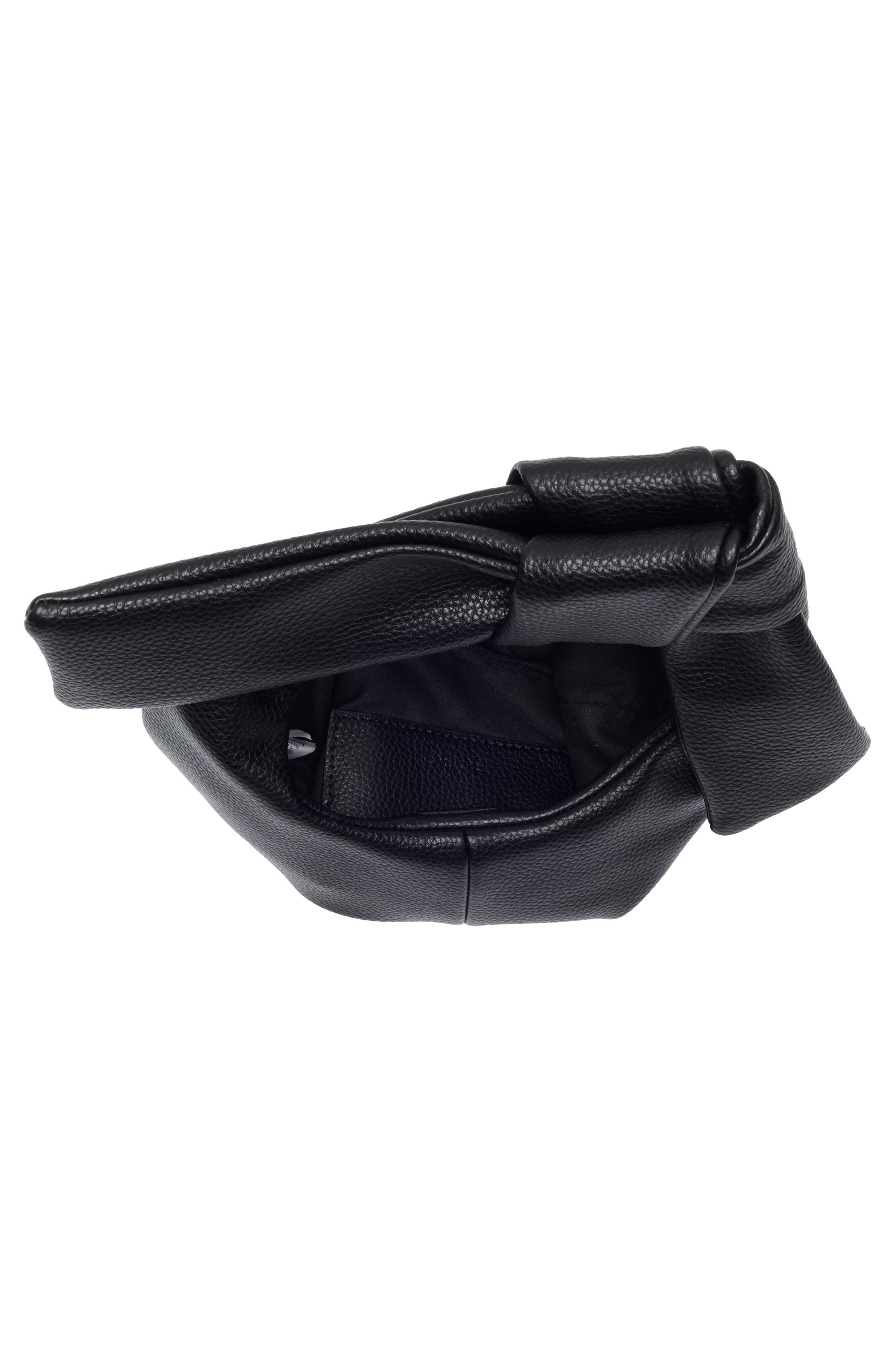 BCBG Knot Handle Bag, Alternate, color, Black