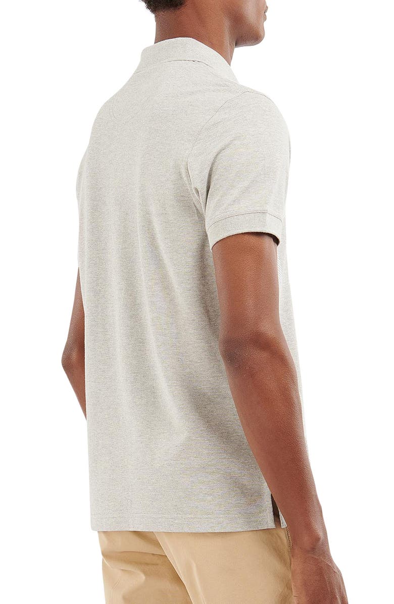 Barbour Blaine Tartan Polo, Alternate, color, Grey Marl