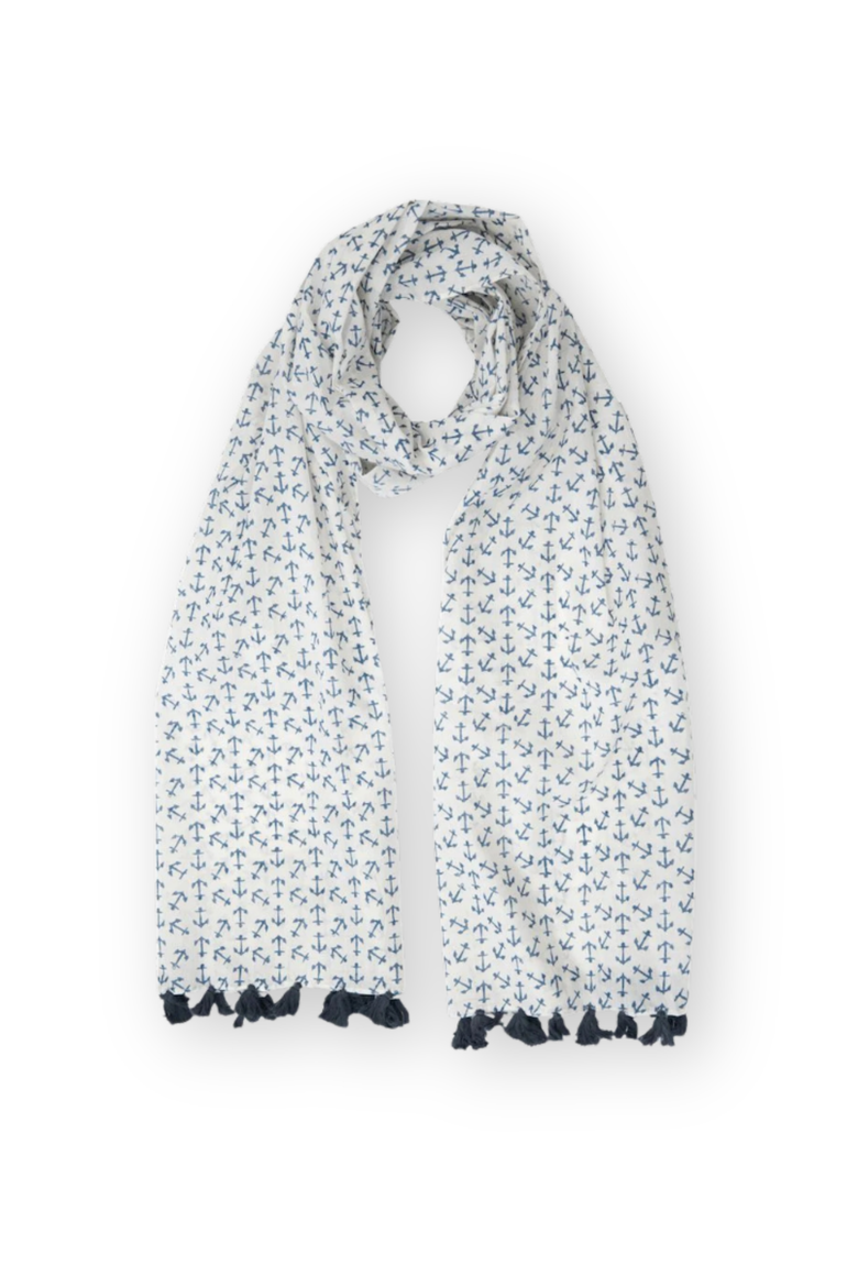 Anchor Blue Scarf, Main, color, Anchor Blue Scarf