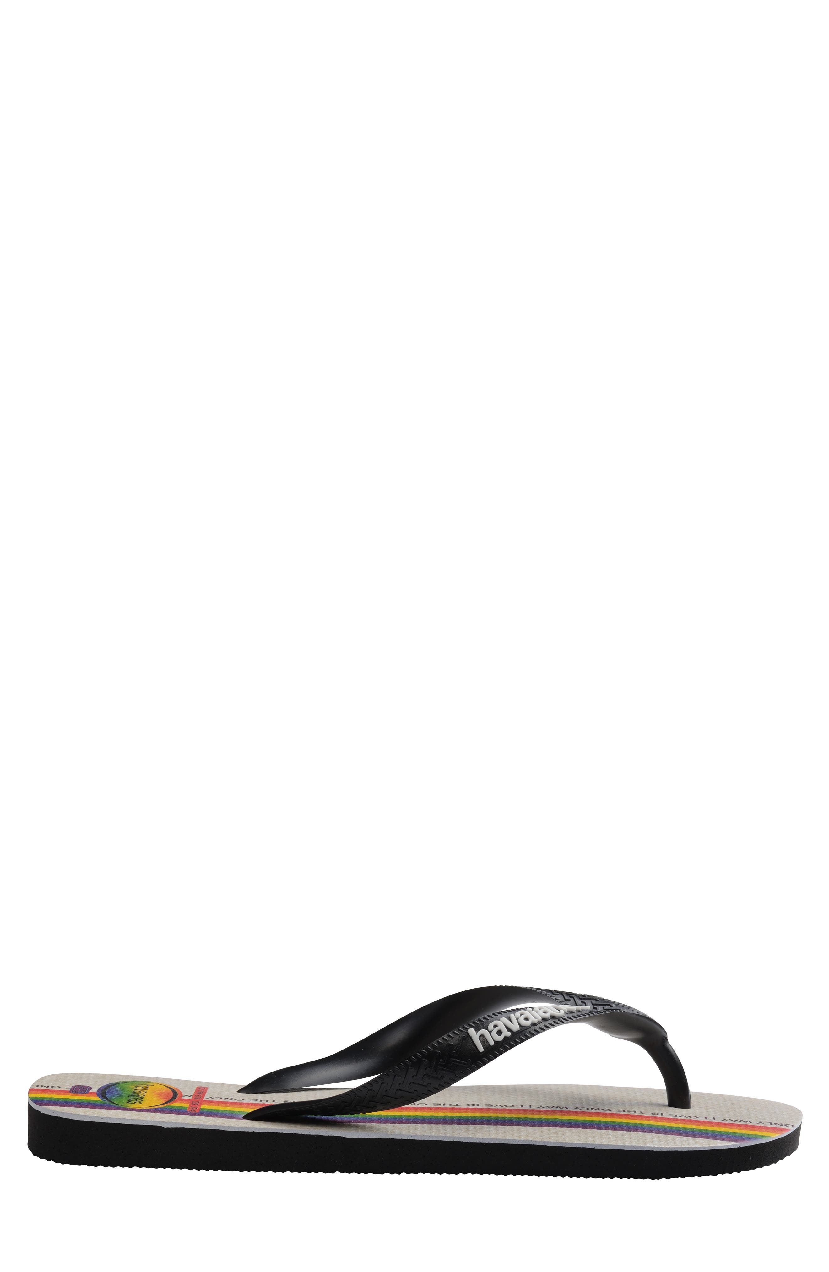 Havaianas Top Pride Rainbow Flip Flop, Alternate, color, 