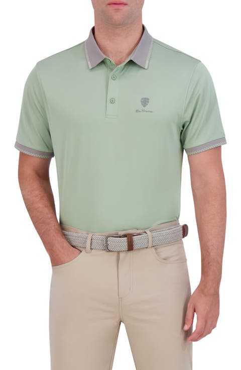 Checker Rib Air Piquè Golf Polo