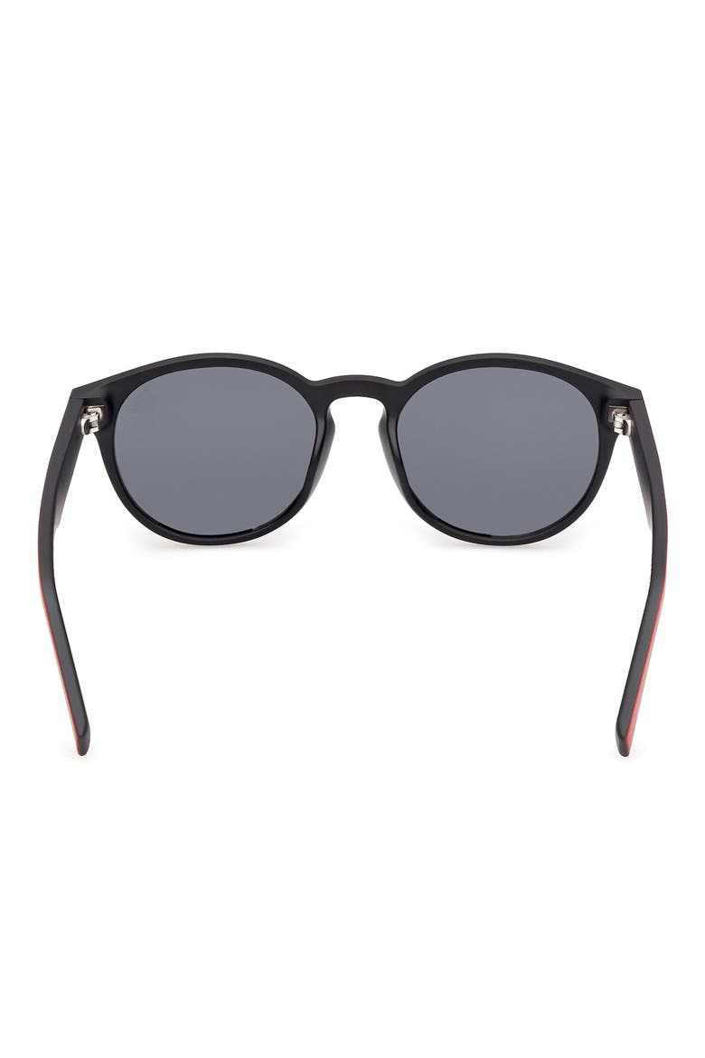 49mm Sunglasses, Alternate, color, MATTE RED / SMOKE POLARIZED