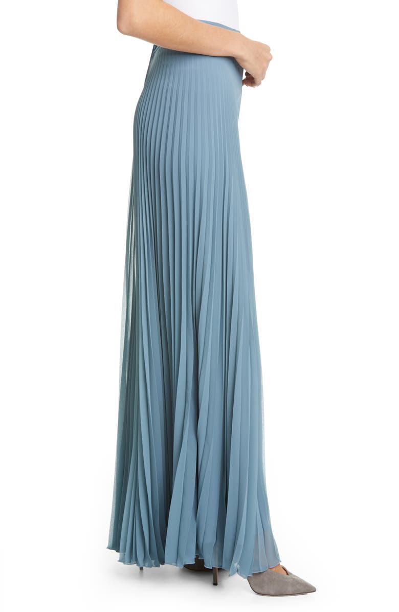 Max Mara Pagode Pleated Georgette Pants, Alternate, color, 