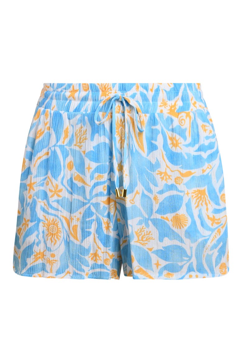 Trinkets Cover-Up Shorts, Alternate, color, SKY