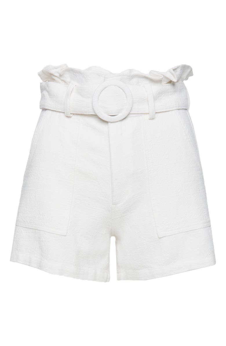 BLANKNYC Paperbag Waist Shorts, Main, color,