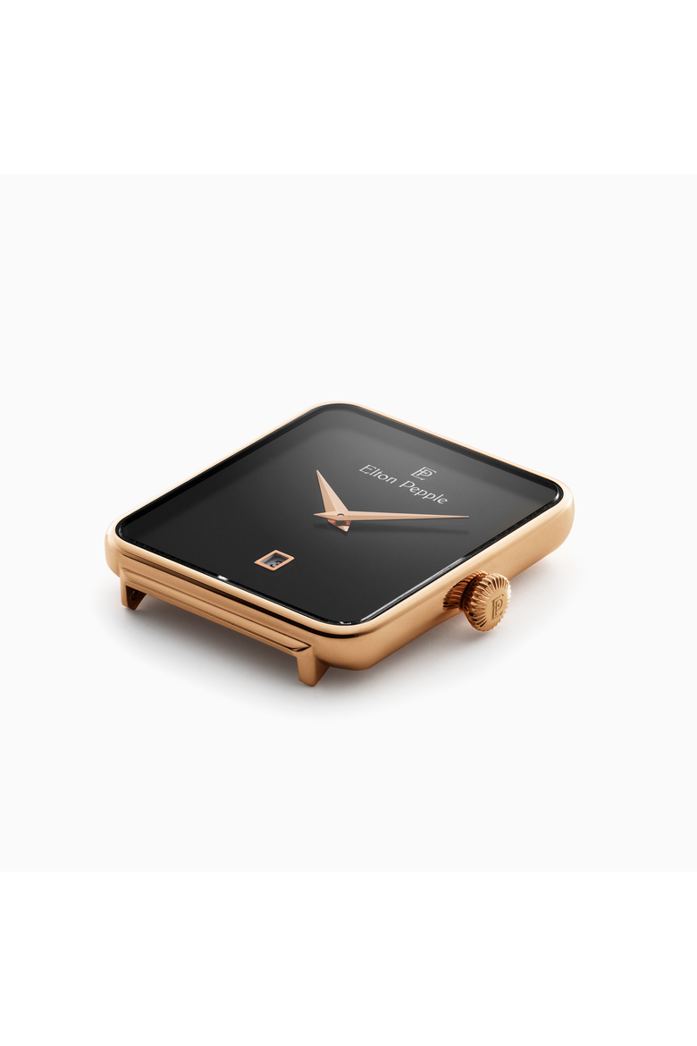 Men's Classic Montclare - Loop, 38mm, Alternate, color, Black/Dark Brown/Rose Gold