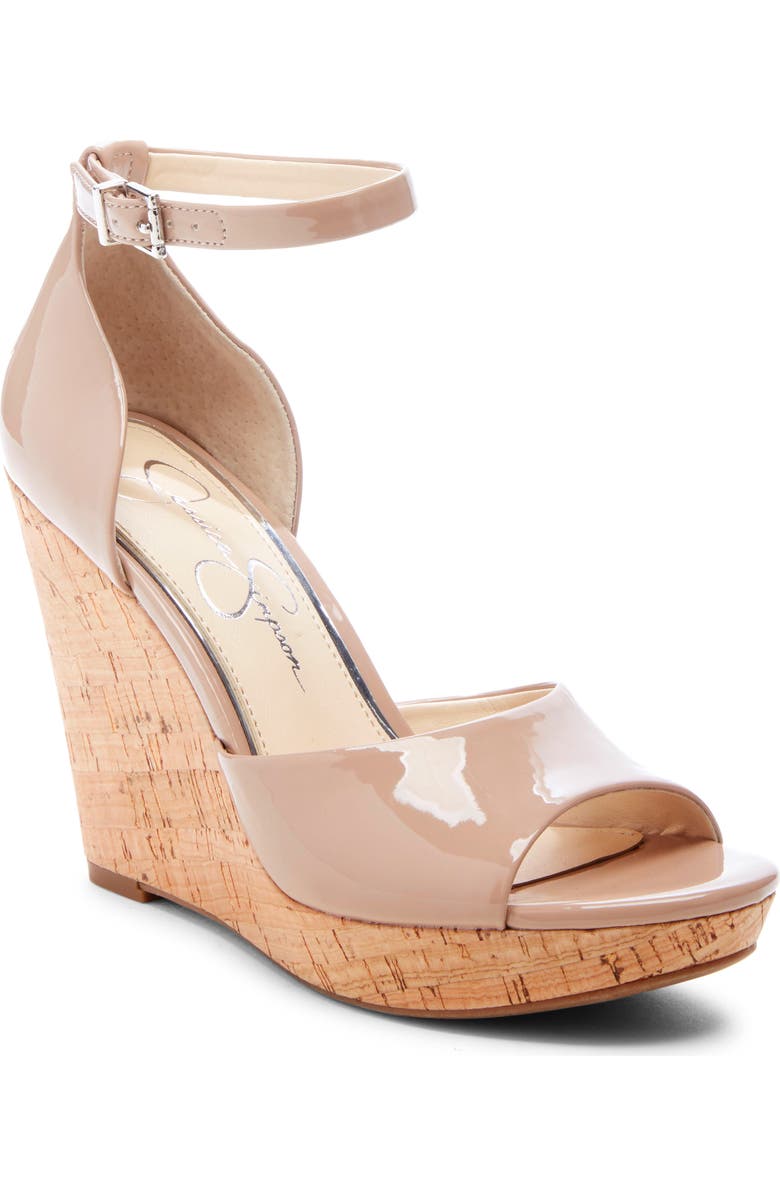 Jessica Simpson Jarella Platform Wedge Sandal, Main, color,