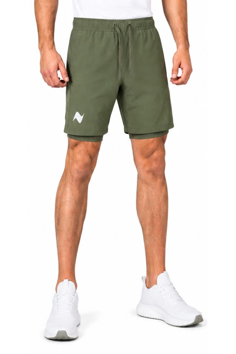 Quick-Dry Performance 7" Training Shorts, Main, color, Olive