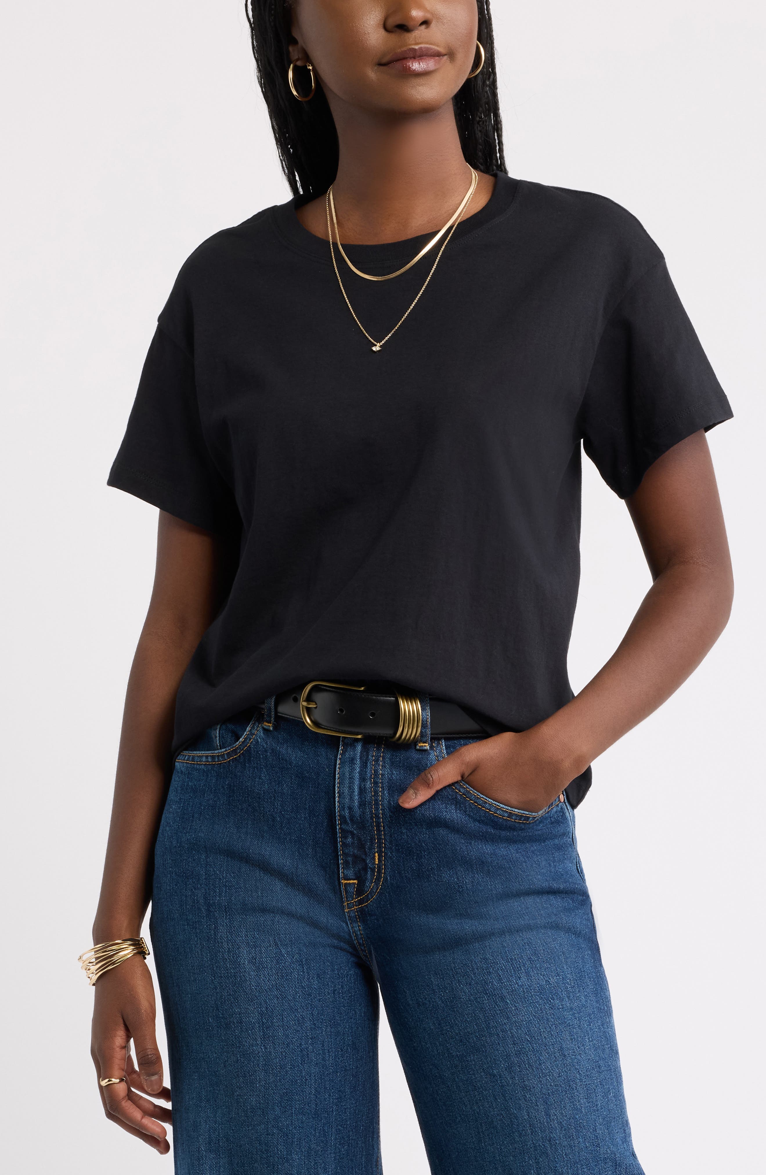 Treasure & Bond Favorite T-shirt In Black