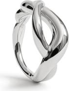 Monica Vinader Ochre Recycled Sterling Silver Ring
