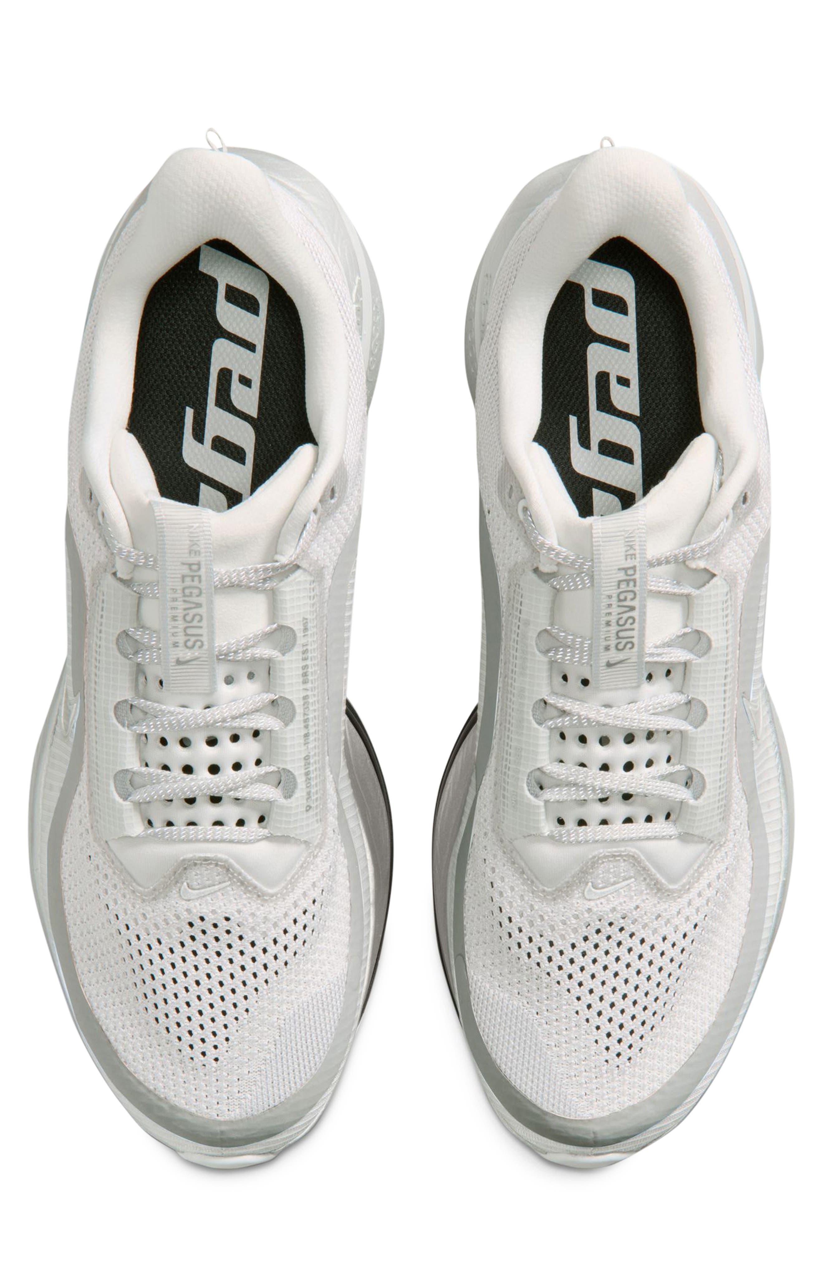 Nike Air Zoom Pegasus Premium Running Shoe, Alternate, color, Photon Dust/ Metallic Silver