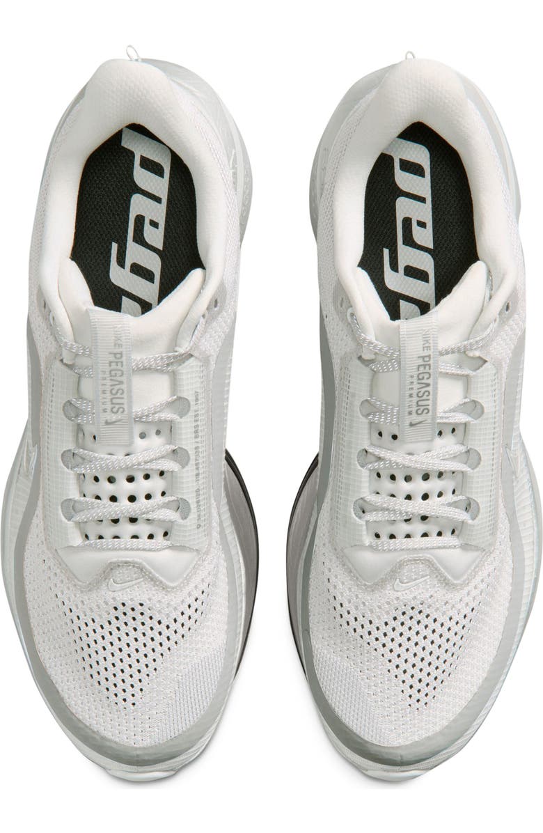 Nike Air Zoom Pegasus Premium Running Shoe, Alternate, color, Photon Dust/ Metallic Silver