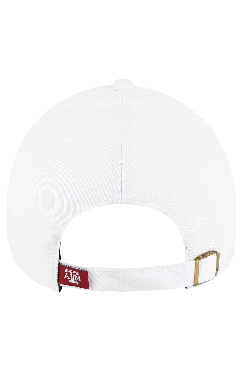 '47 Women's '47 White Texas A&M Aggies Pensacola Clean Up Adjustable Hat, Alternate, color,