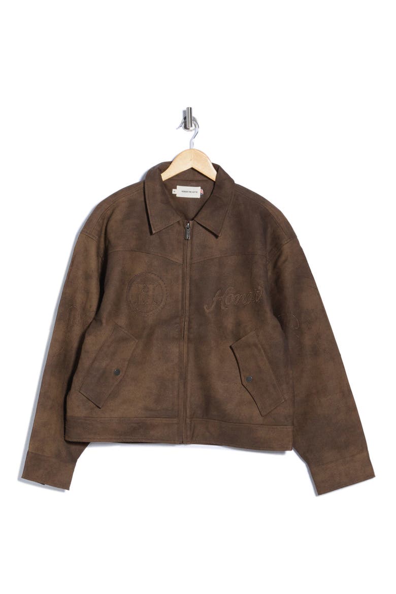 Aged Jacket, Main, color, BROWN
