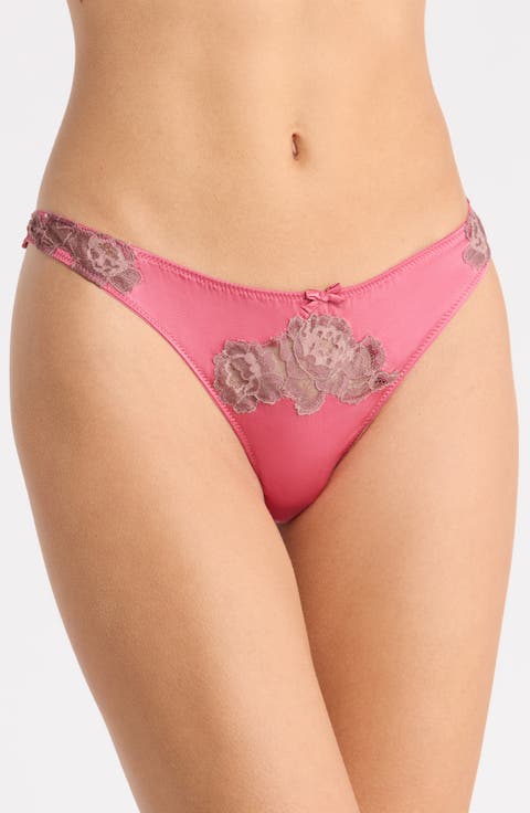 Juliet Stretch Silk & Thong