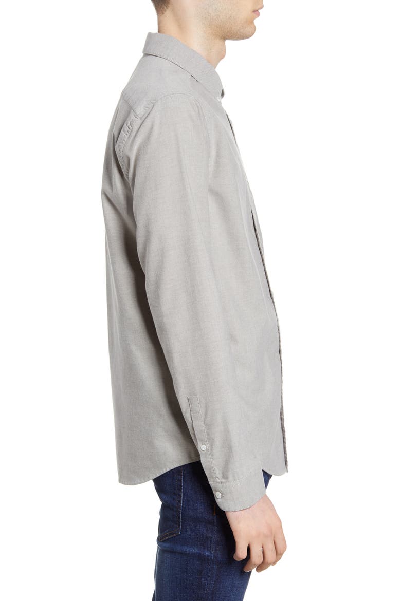 That'll Do Button-Down Shirt, Alternate, color, OLIVE