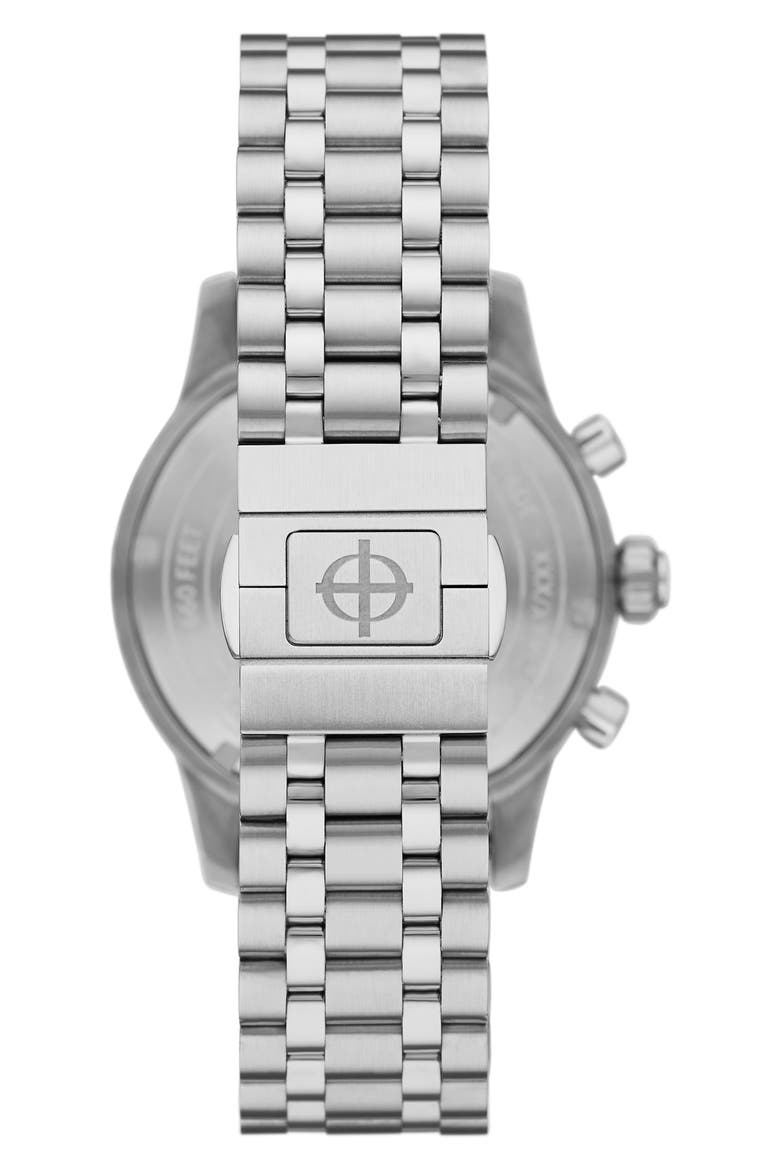 Sea-Chron Automatic Stainless Steel Watch, 42mm, Alternate, color, SILVER
