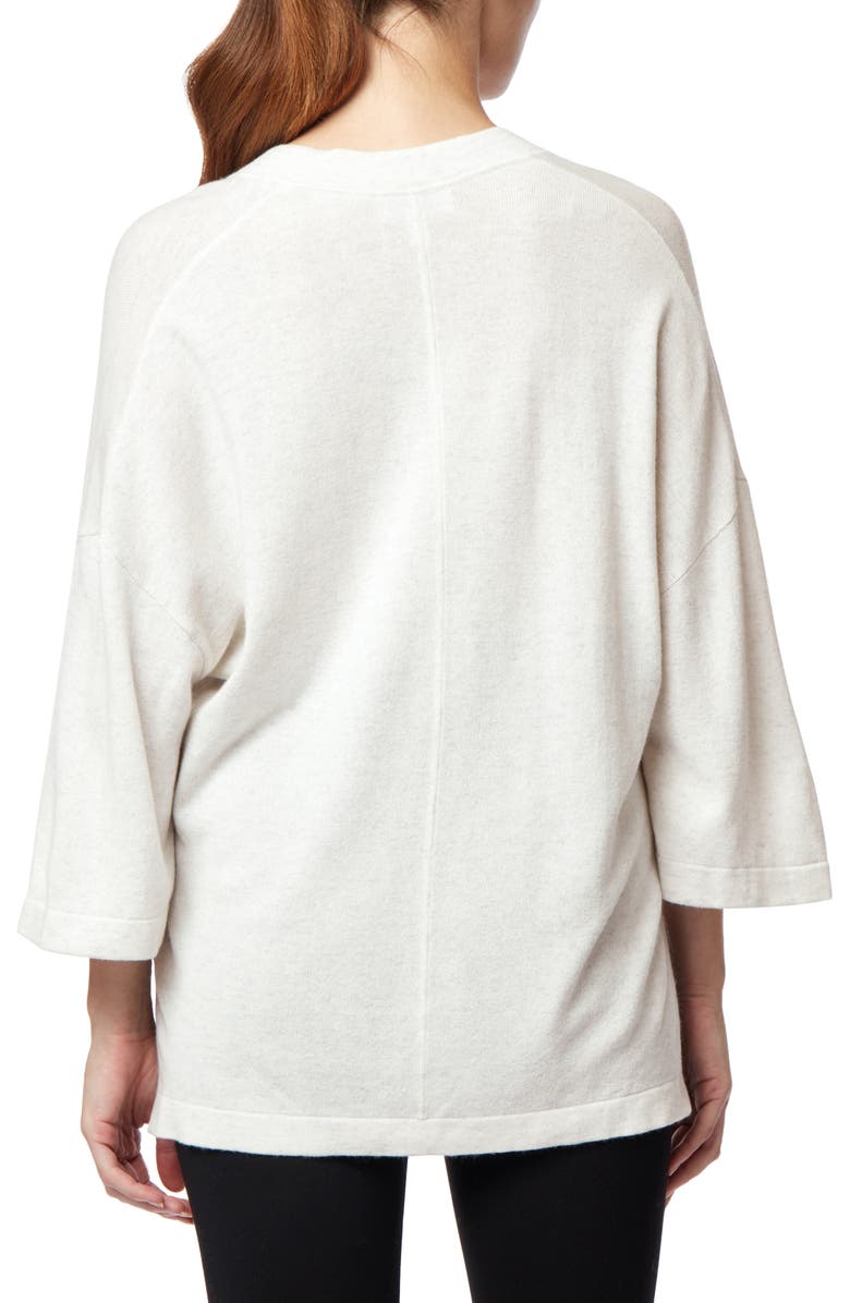 The White Company Wool Blend V-Neck Tunic, Alternate, color,