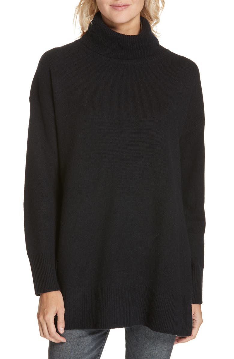 Nordstrom Signature Cashmere Turtleneck Pullover, Main, color,