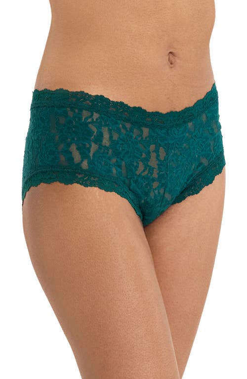 Hanky Panky Signature Lace Boyshorts In Green