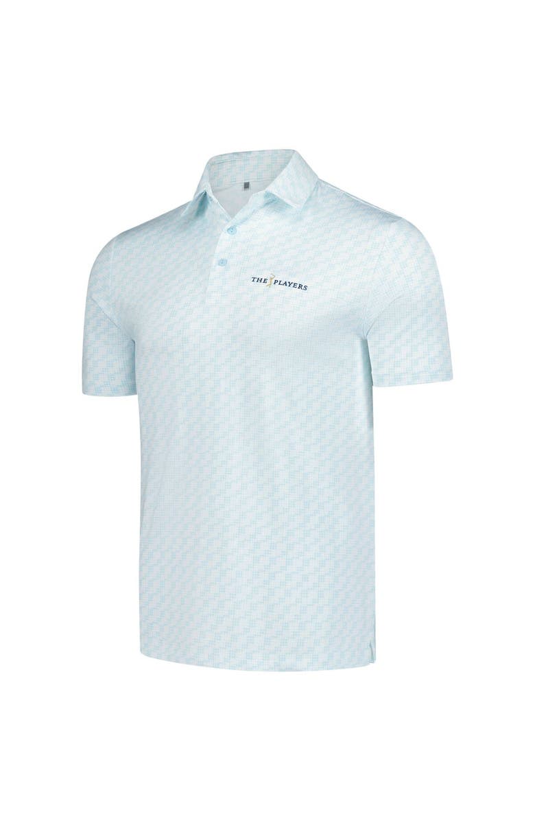 Under Armour Men's Under Armour  Light Blue THE PLAYERS Drive Clubhouse Grid Polo, Alternate, color, Light Blue