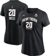 Nike Women's Nike Sabrina Ionescu Black New York Liberty Name & Number Explorer Edition T-Shirt