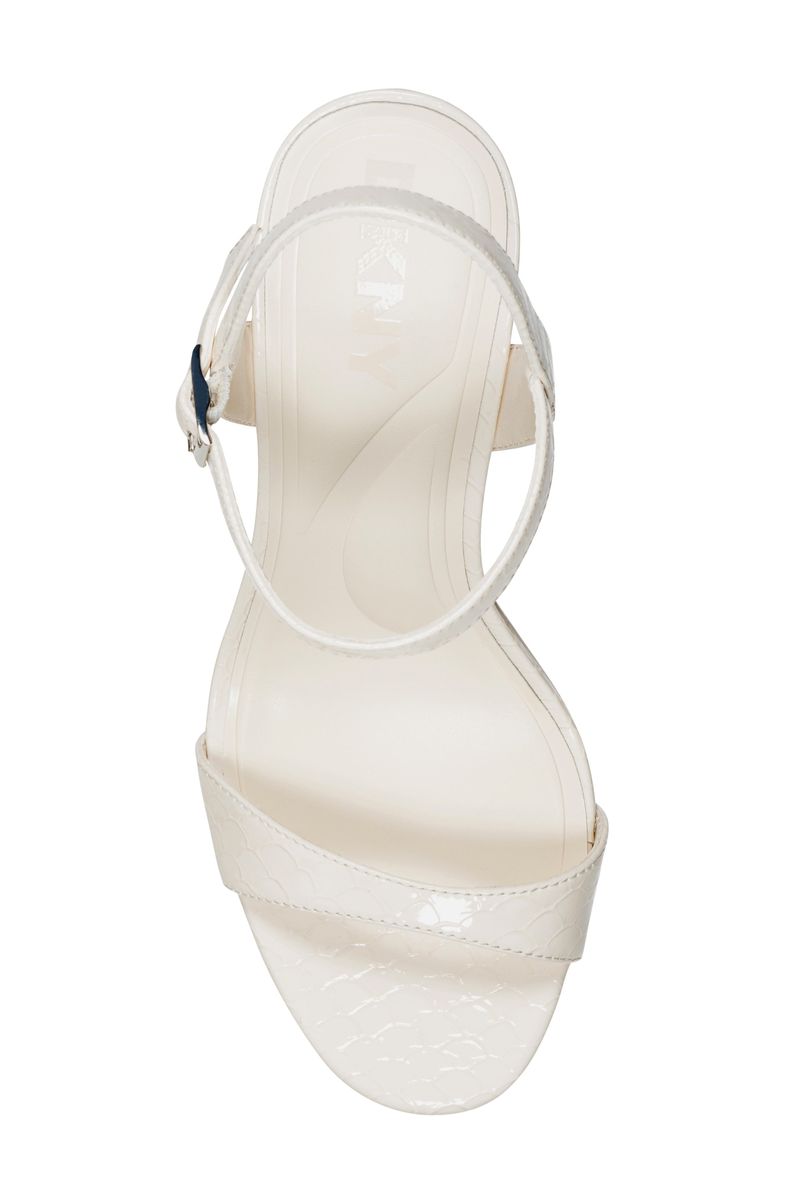 Cherish Ankle Strap Platform Sandal, Alternate, color, COCONUT