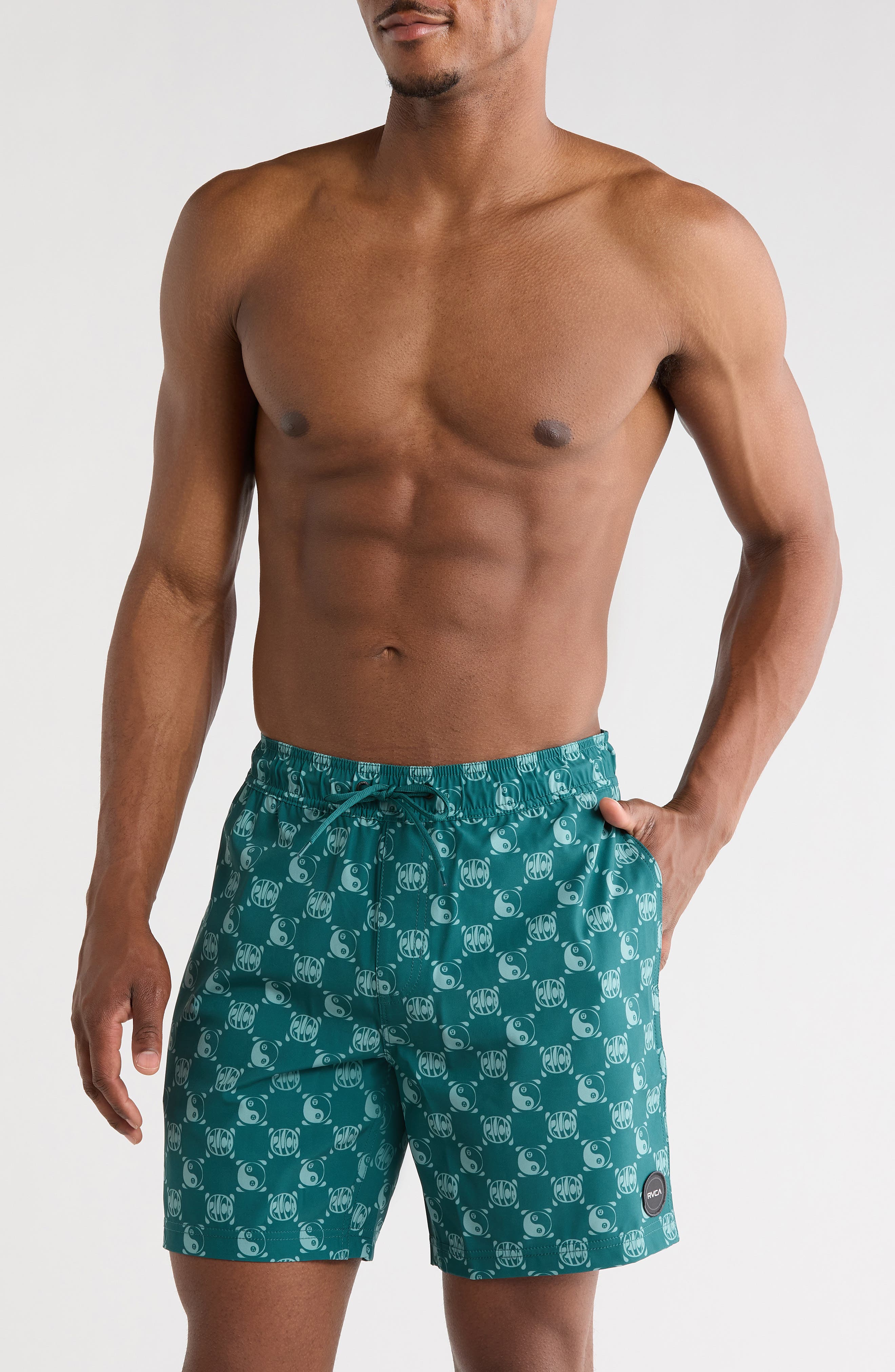 RVCA Checkmate Swim Trunks