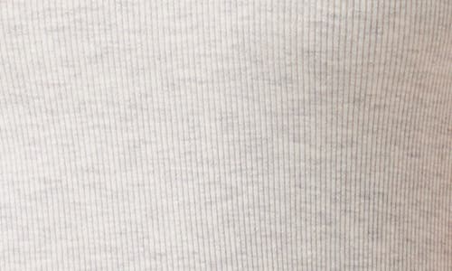 Travismathew Cloud Rib T-shirt In Heather Light Grey