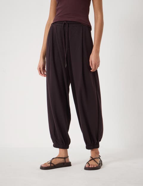 Sephy Bubble Hem Jersey Pants