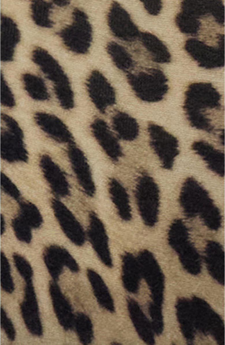 Lords of Harlech Leopard Womens Wool Wide-leg Pant, Alternate, color, Leopard Brown